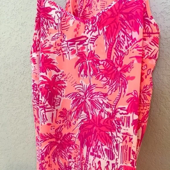 Lilly Pulitzer Silk Tank Top in Rule Breakers - Picture 6 of 7